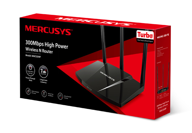 300Mbps Wireless N Router MERCUSYS MW330HP