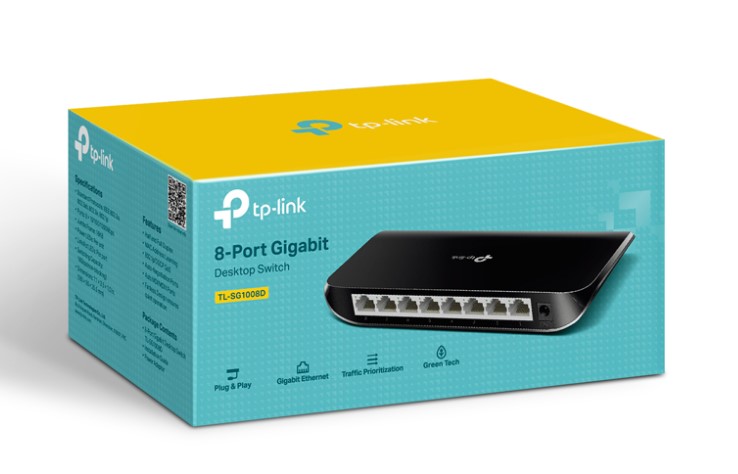8-Port Gigabit Desktop Switch